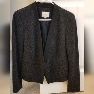 Ann Taylor black print jacket